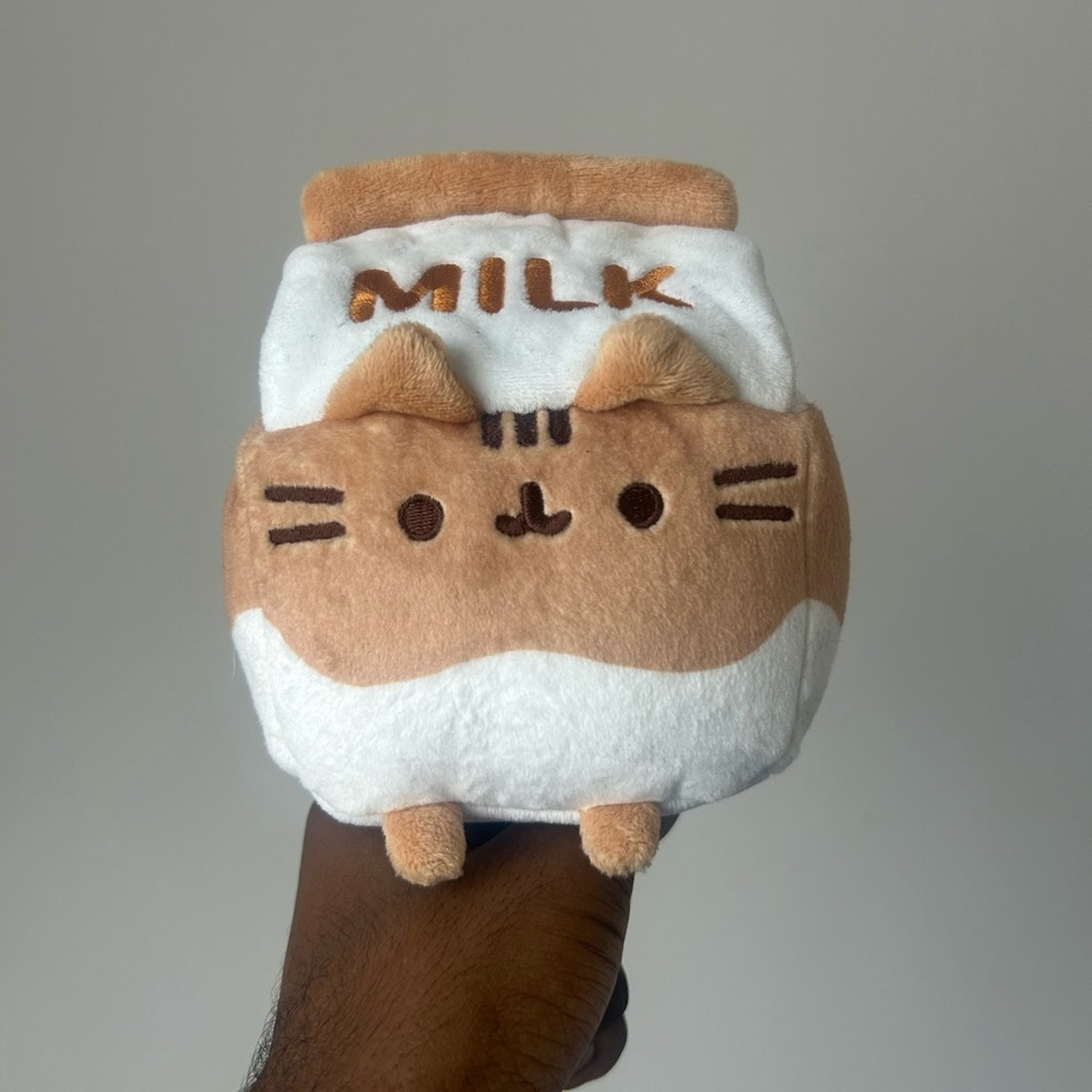 small milk carton plush